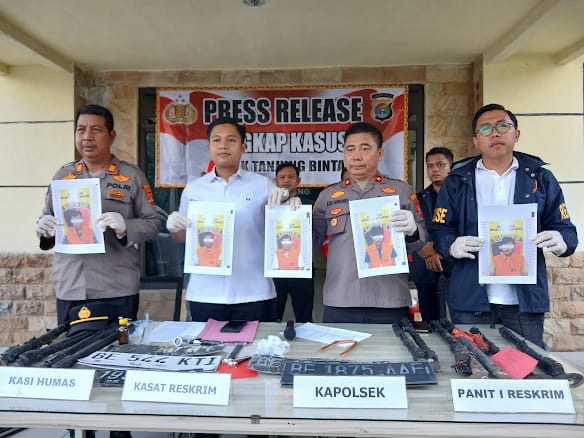 Pencuri Kabel Lintas Daerah Ditangkap di Tanjung Bintang