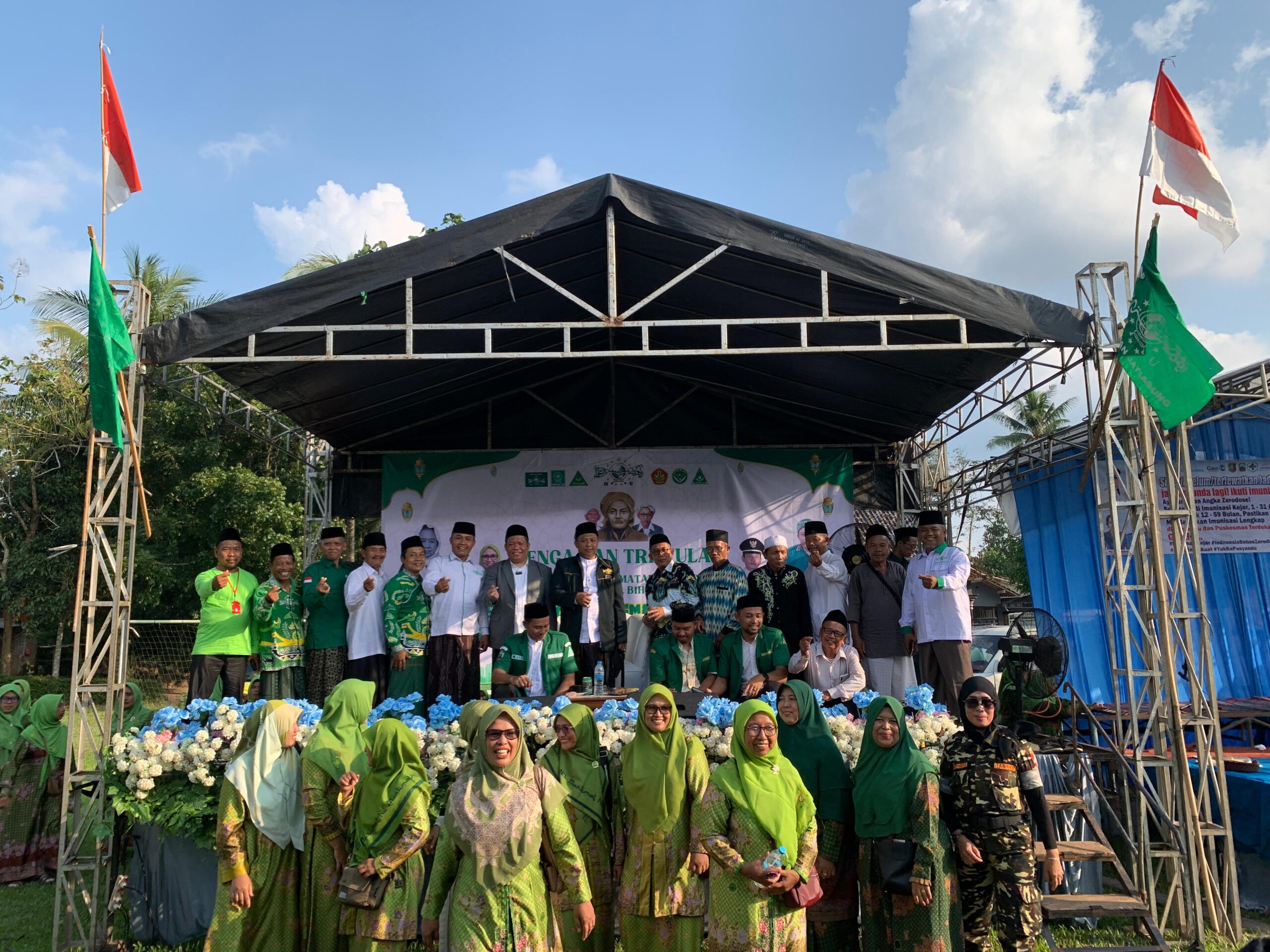 Muslimat NU Jati Agung Gelar Pengajian Triwulan di Sidodadi