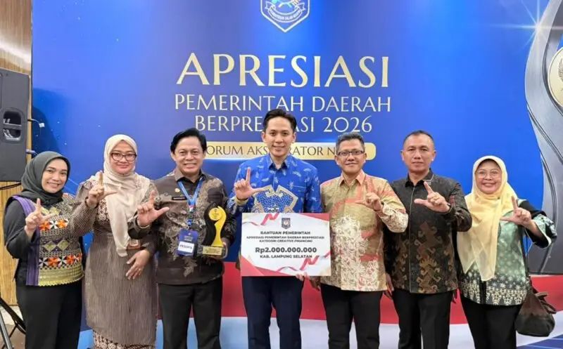 Creative Lampung Selatan raih peringkat dua nasional
