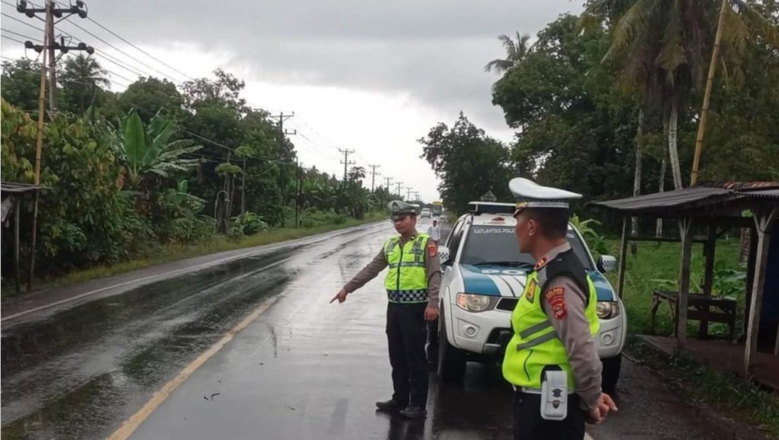 Kecelakaan Maut Jalintim Labuhan Maringgai Tewaskan Pengendara Motor