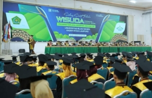 Wisuda UIN Raden Intan Lampung Ke-1 Tahun 2026 Lepas 1.839 Orang