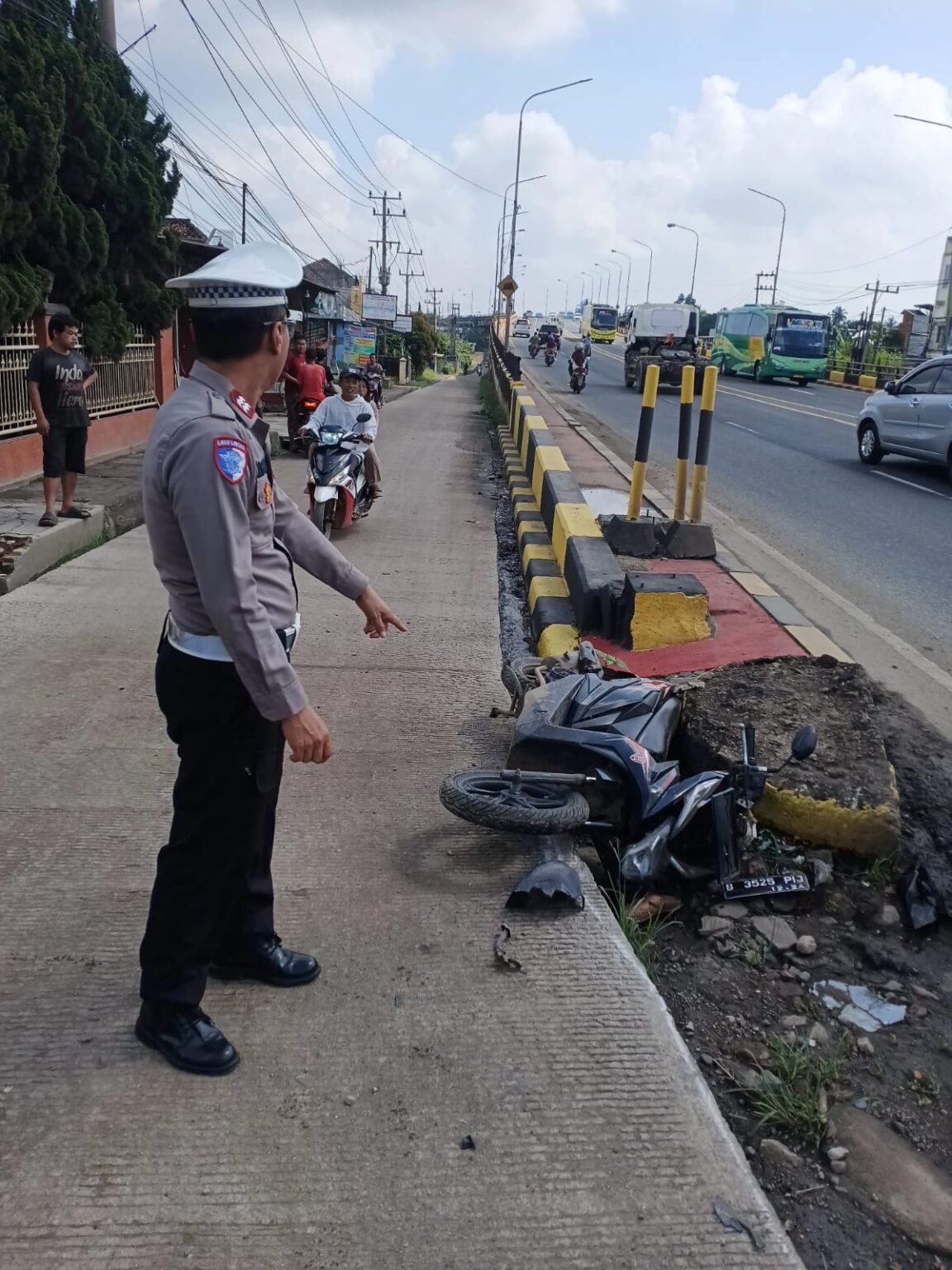 Kecelakaan di Natar Akibatkan Seorang IRT Tewas Terseret