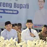 Salawat Bareng Bupati, Ribuan Jemaah Padati Tanjung Sari