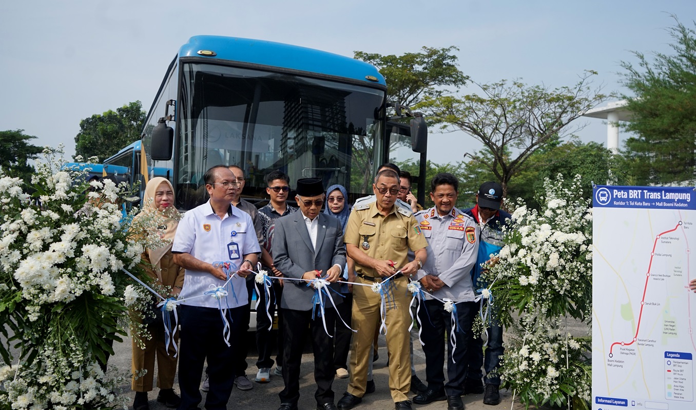 Itera Luncurkan Smart BRT Rute MBK Guna Urai Kemacetan Lampung