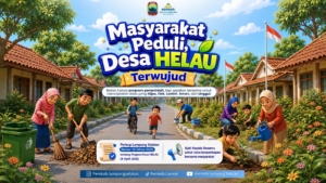 Desa Helau Lampung Selatan Dorong Kemajuan Desa Lokal