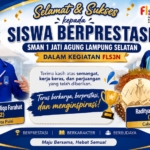 Siswa SMAN 1 Jati Agung Ukir Prestasi di FLS3N Kabupaten