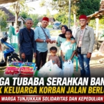 Korban Jalan Berlubang di Tubaba, Keluarga Karim Terima Bantuan