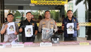 Curanmor Sadis Bandar Lampung Diringkus Polisi