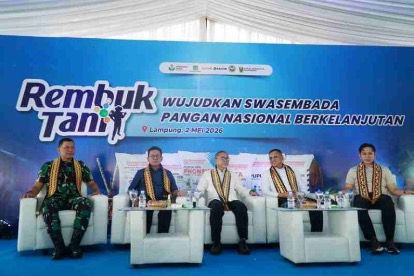Rembuk Tani Lampung Selatan, Pangdam Hadiri Forum