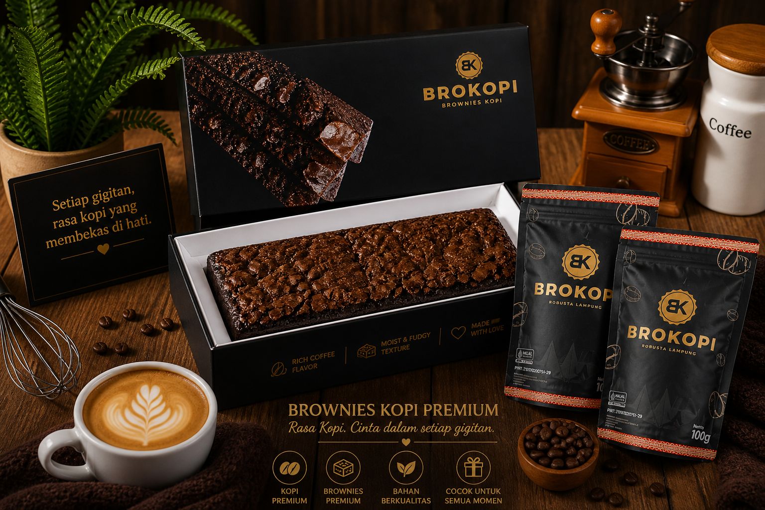 Brokopi Lampung Hadirkan Produk Olahan Kopi Lokal