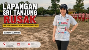 Lapangan Sri Tanjung Rusak,Ummu Hani Soroti Dampaknya