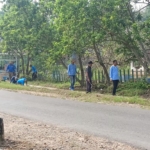Gotong Royong Desa Sidodadi Asri Dukung Desa Helau