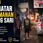 Patroli Polsek Natar Antisipasi Kriminalitas Malam Hari