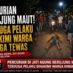 Pencurian di Jati Agung, Terduga Pelaku Tewas Diamuk Massa