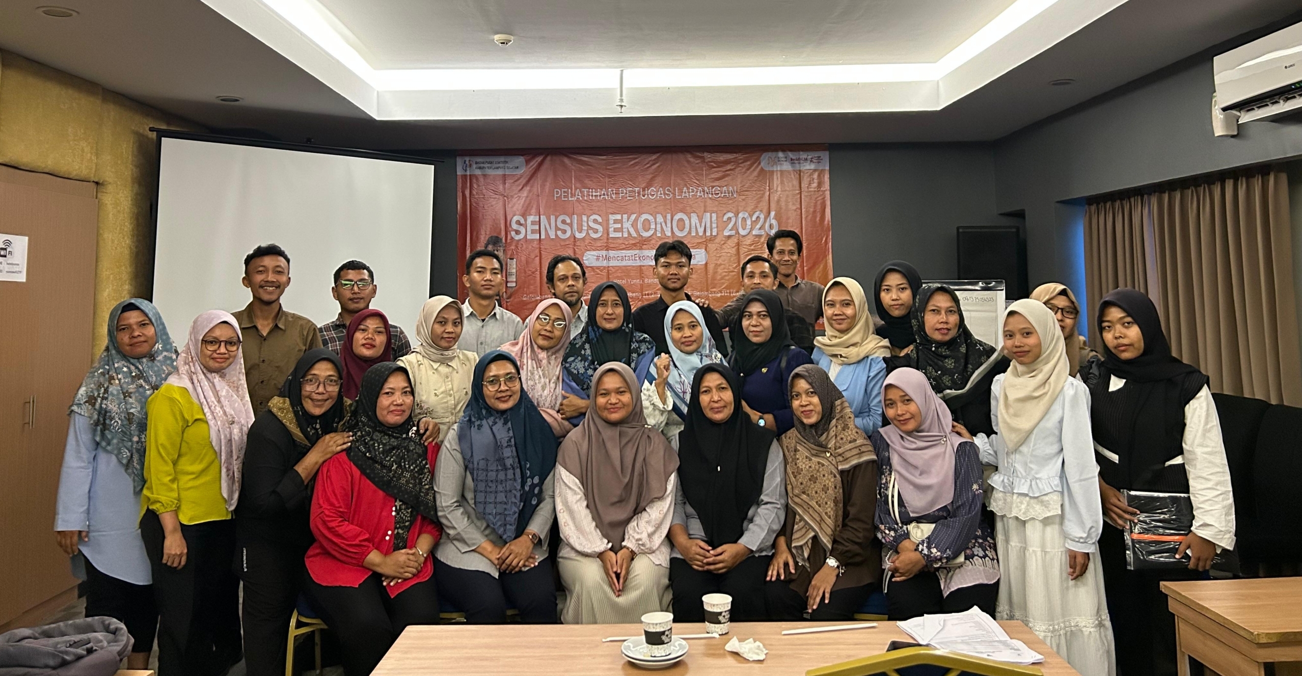 BPS Lampung Selatan Latih Petugas Lapangan
