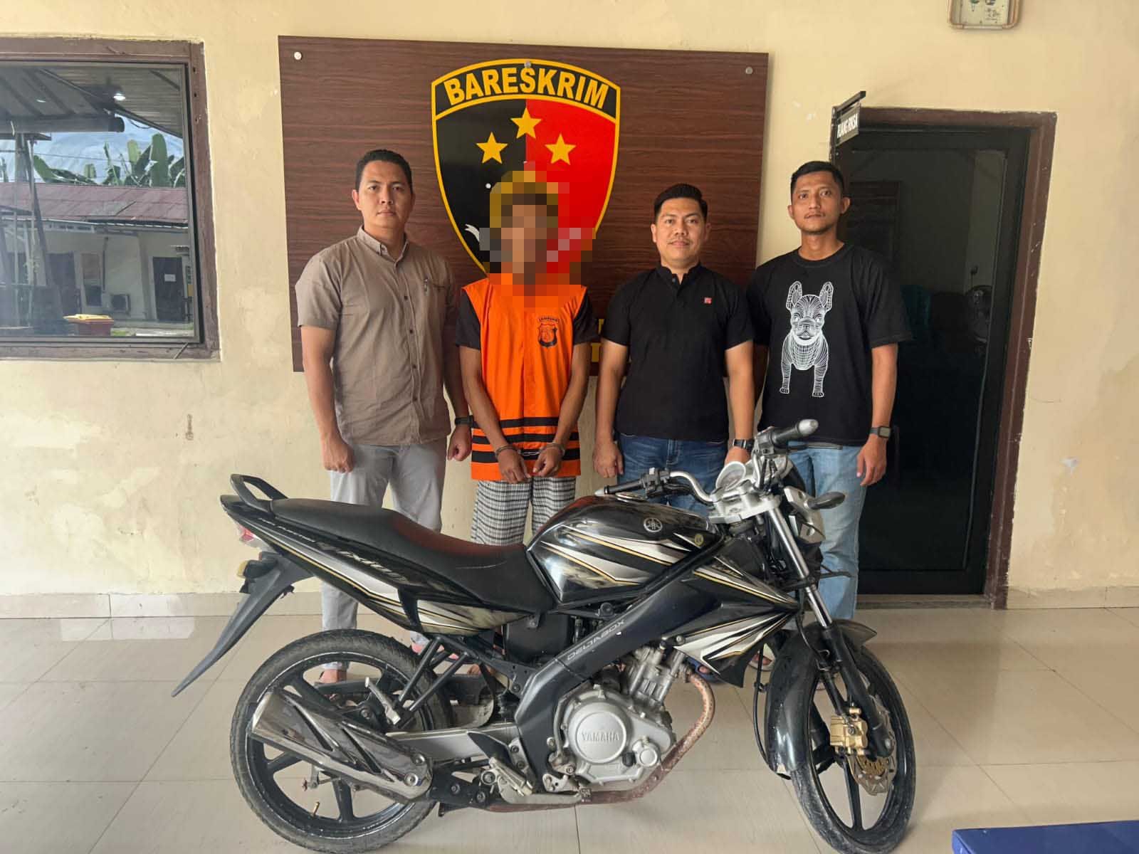 Curanmor di Natar Terungkap, Polisi Ringkus Pelaku Asal Sumsel