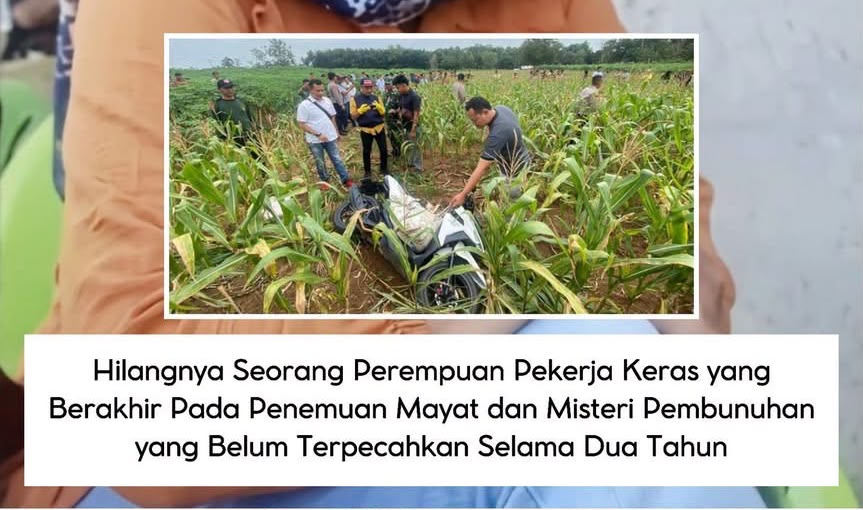 Riyas Jadi Misteri Pembunuhan Kader Fatayat NU di Lampung