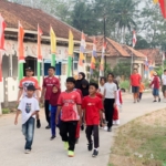 Jalan Sehat Sambut HUT RI ke-81 di Sidodadi Asri